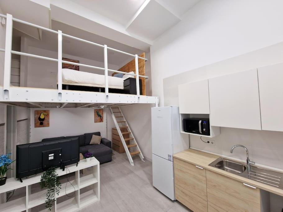 Seco Calle, Precisos Loft Super Equipado Cerca De Metro Pacifico マドリード エクステリア 写真
